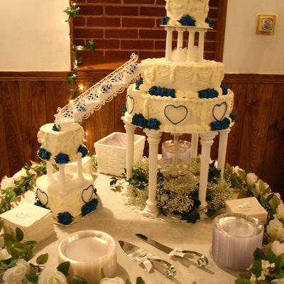 Michelle And Jared's Wedding Cake