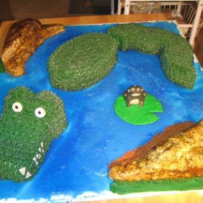 Gator Cake