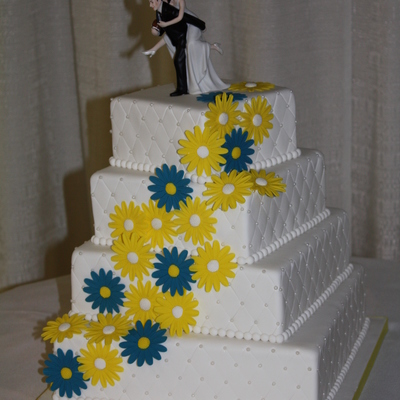 Melanie And Rory's Wedding Cake