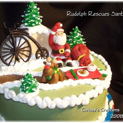 Rudolph Rescues Santa