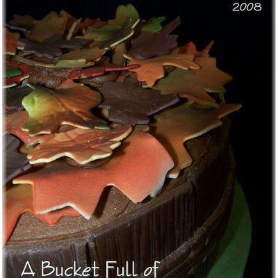 A Bucket Full Of Leaves