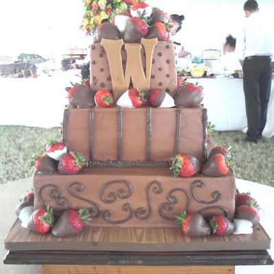 Chocolate Dots, Stripes And Swirls