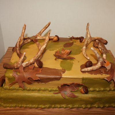 Forest Floor With Shed Antlers