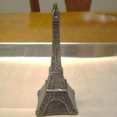 3-D Chocolate Eiffel Tower