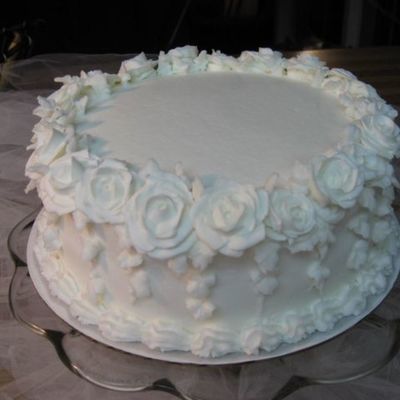 White Royal Icing Roses