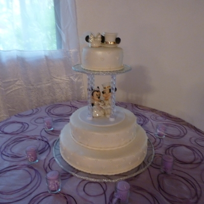 Bizcocho De Bodas Perlado