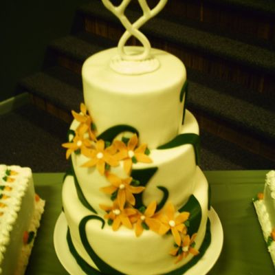 The Green And Orange Wedding