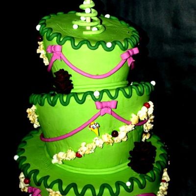 Christmas Tree Topsy Turvy