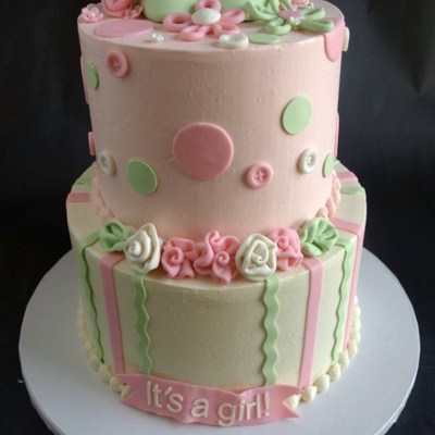 Pink & Green Baby Shower