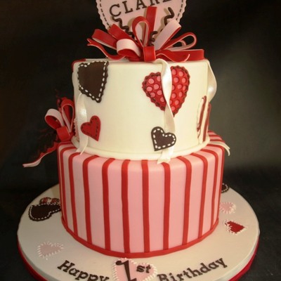 Heart Mobile Cake