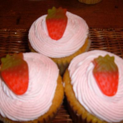 Strawberry Cupcakes