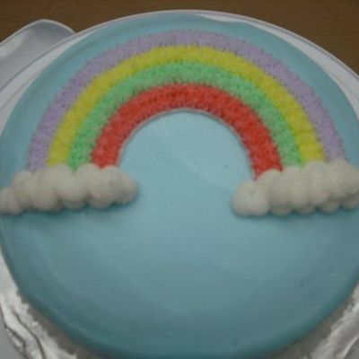 Rainbow Cake - Wilton Course 1- Lesson 2
