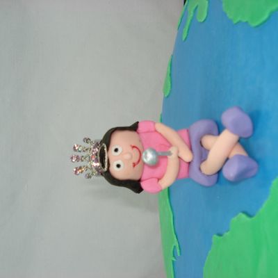 3D Fondant Girl
