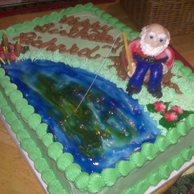 Old Fisherman Cake