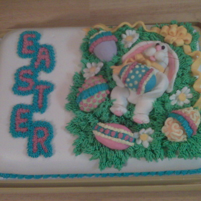 Hoppy Easter Cake