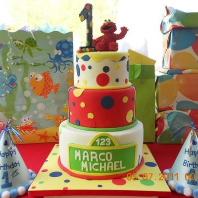 Elmo 1St Birthday