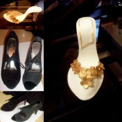 First Gum Paste Shoes