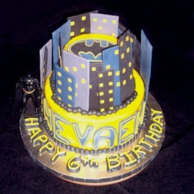 Batman Birthday Cake