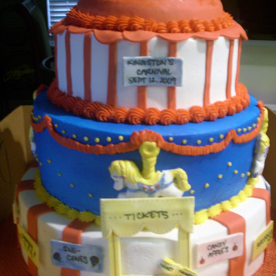 Kingston's Carnival Cake
