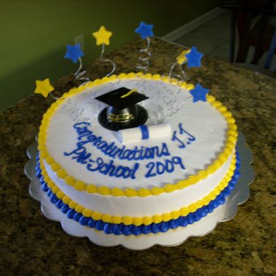 Jj's Graduation Cake