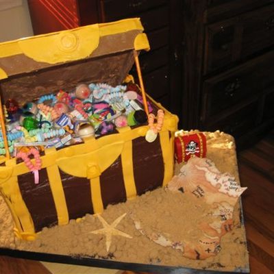 Treasure Chest Cake