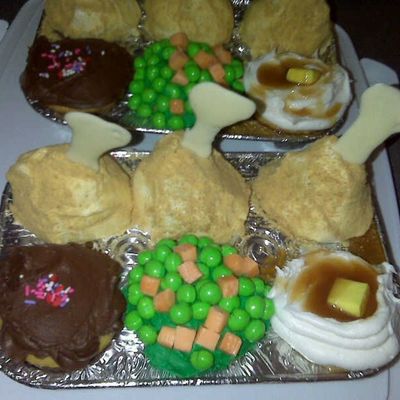 Tv Dinner Cupcakes