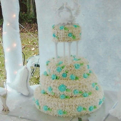 4 Tier Wedding Cake