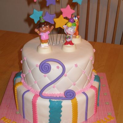 Dora Birthday Cake