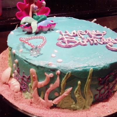 Ariel Ocean Cake
