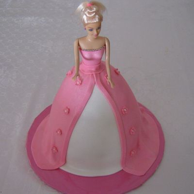 Barbie Doll Cake
