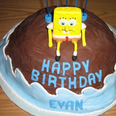 Spongebob Smash Cake