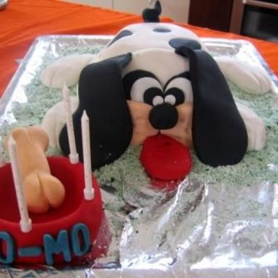 Dalmation Cake