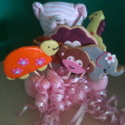 Jungle Cookie Bouquet