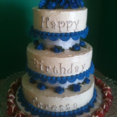 3 Tier Birthday Cake