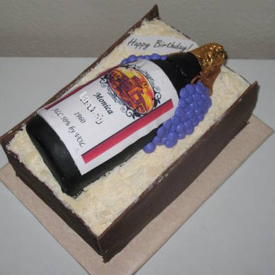 Wine Bottle In Box