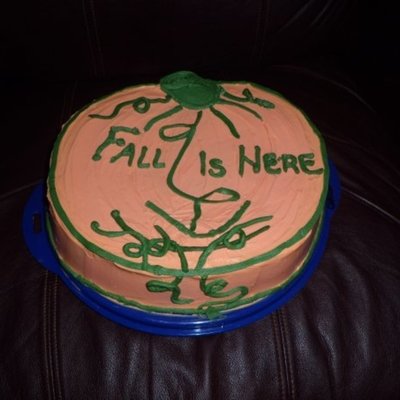 Wilton Pumpkin Cake