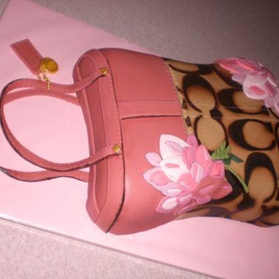 Coach & Pink Flowers