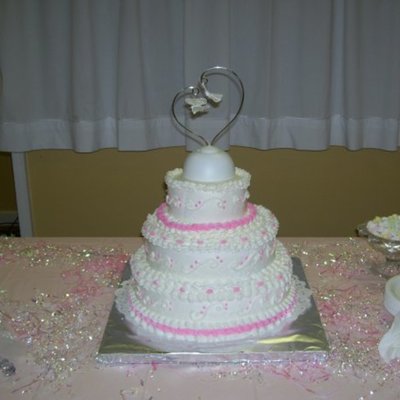 Pink/white Wedding