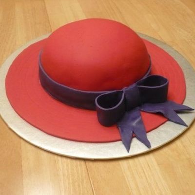 Red Hat Society Cake