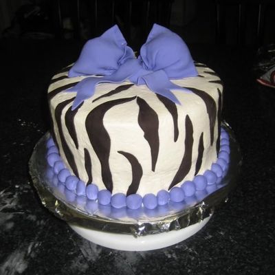 Zebra Cake