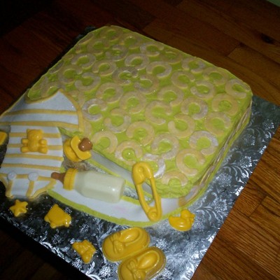 Vernea's Baby Shower Cake