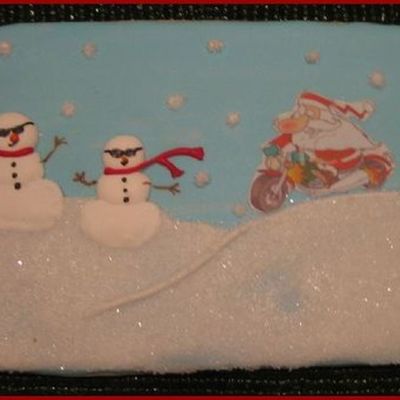 Biker Santa