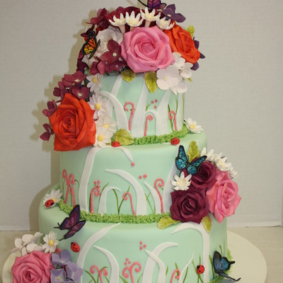 Summer Garden Cake
