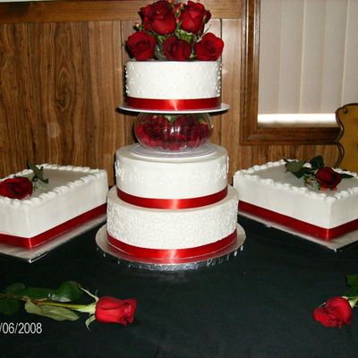 3 Tier Rounds With 2 Sheets