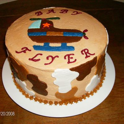 Baby Flyer Baby Shower Cake