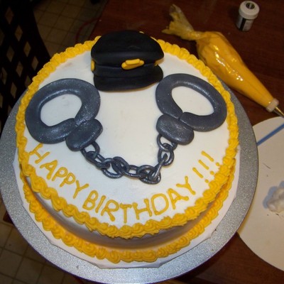 Police Officer Cake