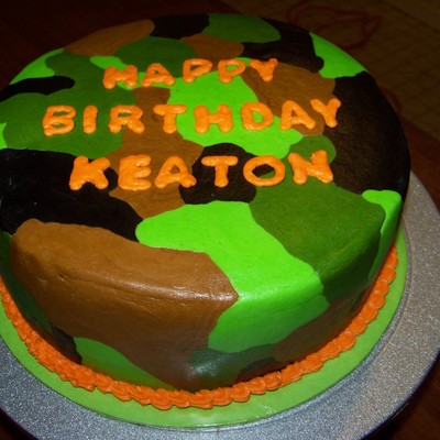 Camo Cake