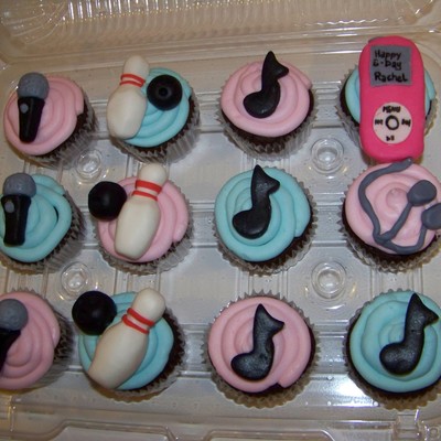Teen Birthday Cupcakes