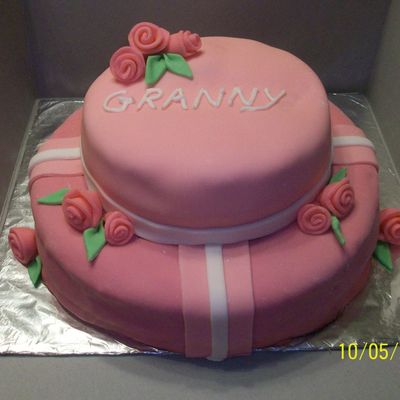 Pink Birthday Cake