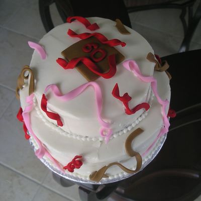 60Th Birthday Cake